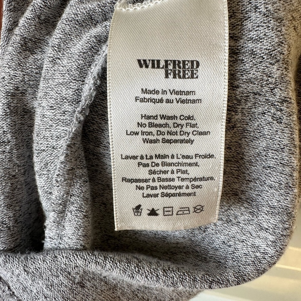 Aritzia Wilfred Free Klum Dress in Gray  Size Small - Picture 4 of 5